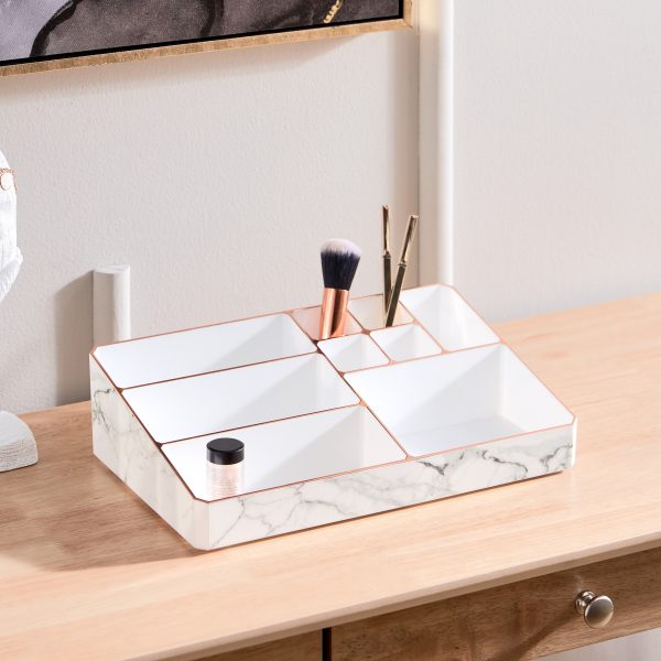 9 Compartment Marble Look Makeup
